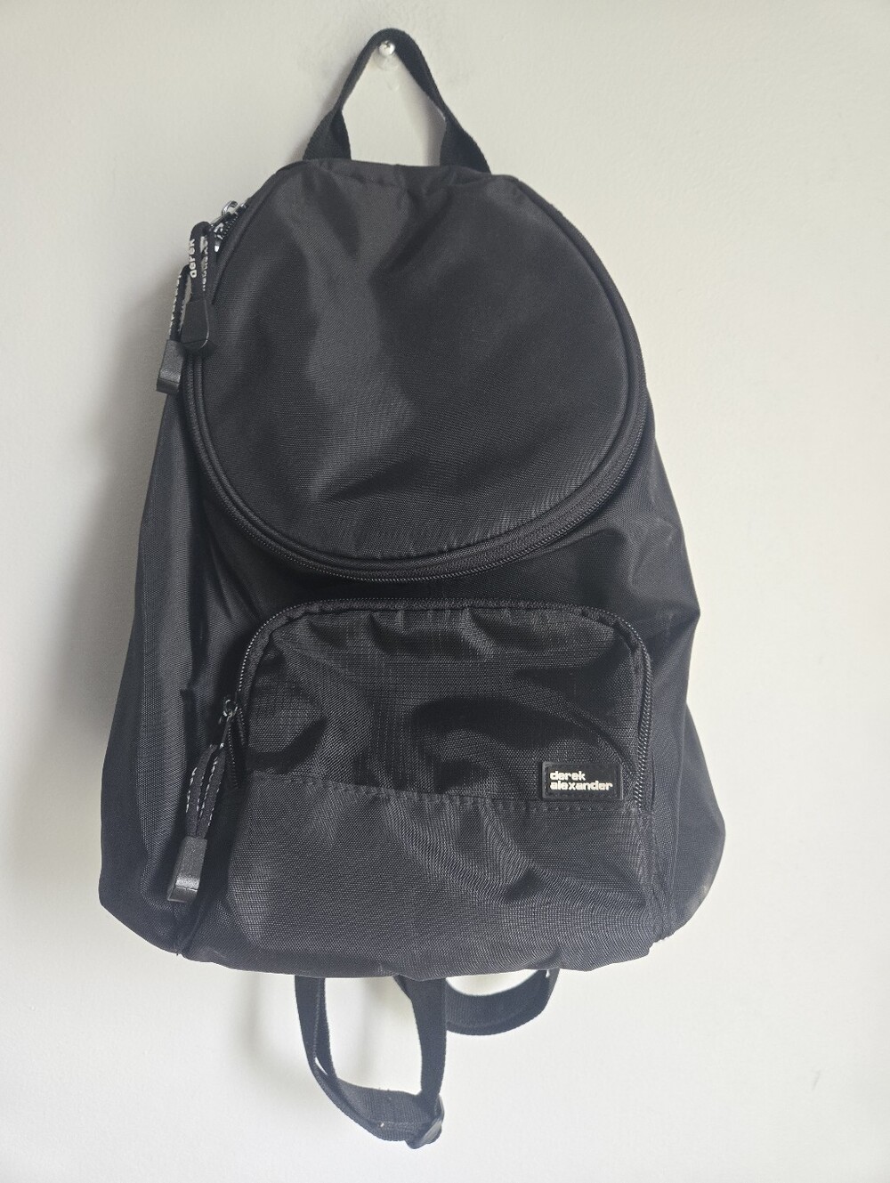 DEREK ALEXANDER Mini Backpack In Black - Picture 3 of 10
